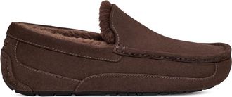 UGG Ascot Pantoffels Dusted Cocoa - Heren - Pantoffels - Bruin - 41 EU - Wol - Schoenen