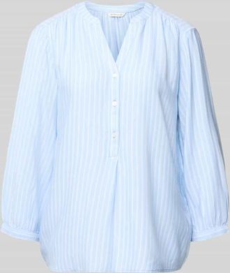 Tom Tailor Comfort Fit Langarmbluse aus reiner Viskose in Hellblau, Gr&ouml;&szlig;e 34