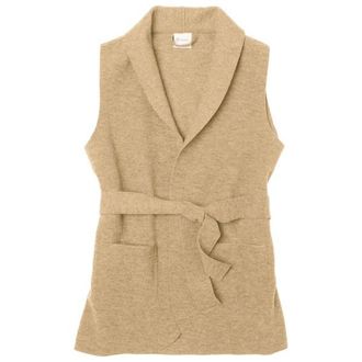 Engel Weste Merinogilet f&uuml;r Damen | beige