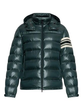 Moncler Landre down jacket - men - Polyester/Down/Polyester/Feather - 1 - Green