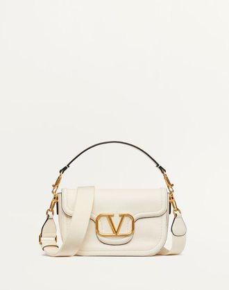 Valentino Garavani Valentino Garavani Alltime Grainy Calfskin Shoulder Bag Wo