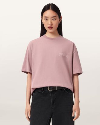 AllSaints Odyssey Etta Oversized T-Shirt