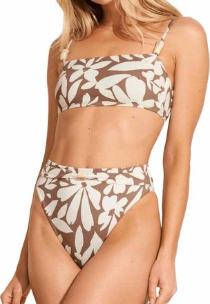 Vitamin A Terra Bralette Top In Desert-Flower