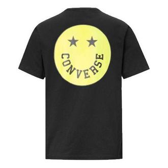 Converse SMILEY Tee CONVERSE Black 10018859-A04