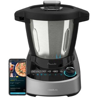 Cecotec Robot De Cocina Con 37 Funciones, App, B&aacute;scula Y Jarra De Acero Inoxidable Apta Para Lavavajillas
