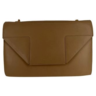 Saint Laurent Pre-owned Womens Betty Crossbody Bag in Beige Leather - One Size