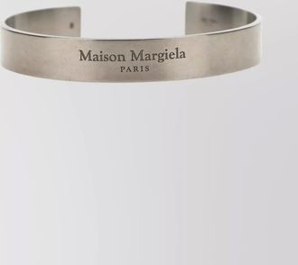 Maison Margiela metal logo bracelet