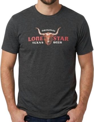 American Needle Label Lone Star T Shirt In Grey