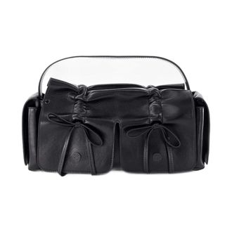 Acne Studios Handbags, female, Black, Size: ONE SIZE Multipocket Lux Shoulder Bag