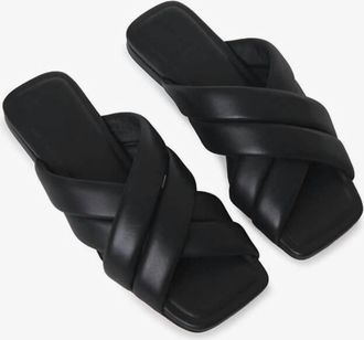 Anine Bing Womens Eve Sandals In Black