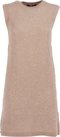 Fabiana Filippi Acero Shimmering Textured Mini Dress