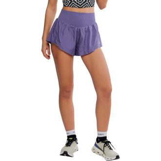 Free People FP Movement Carpe Diem Water Resistant Shorts in Graphite at Nordstrom Rack, Size Large