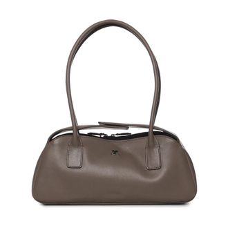 Courr&egrave;ges Handtassen - Dames - Handtassen - Bruin - ONE Size - Leer - Tassen