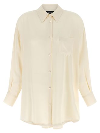 Fabiana Filippi Beige Acetate Womens Blouse