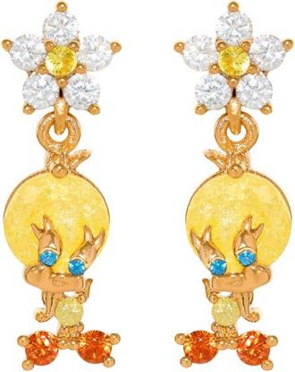 Girls Crew Tweety Bird Drop Earrings in Gold at Nordstrom