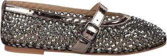Alma En Pena Platte Ballerina met Strass - Dames - Ballerinas - Grijs - 36 EU - Schoenen