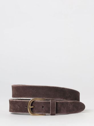 Sebago Adjustable Suede Leather Belt with Pin Buckle