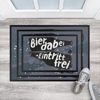 Bilderwelten home24 Fußmatte Bier dabei Eintritt frei