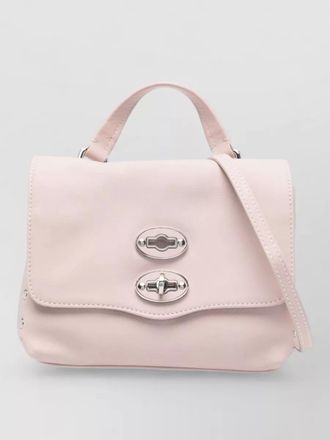 Zanellato postina saeta baby leather crossbody bag