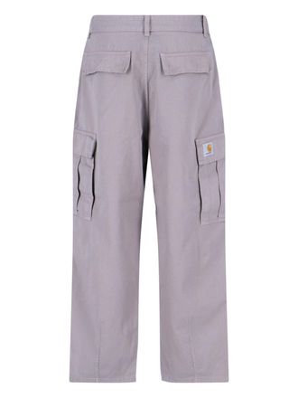 Carhartt Work in Progress Mens Trousers Grey Organic Cotton