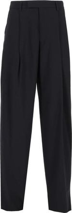 Giorgio Armani Oversized Broeken - Heren - Wijde Broeken - Blauw - 2XL - Broeken