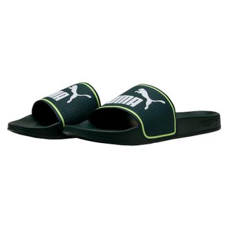 Puma Unisex Leadcat 2.0 Slide Sandal, Green Terrain White-Fizzy Light, 11 UK