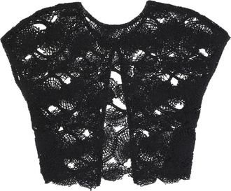 KANGRA Maglione traforato girocollo - Nero
