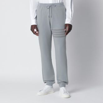 Thom Browne Grey Cotton Jogging Trousers