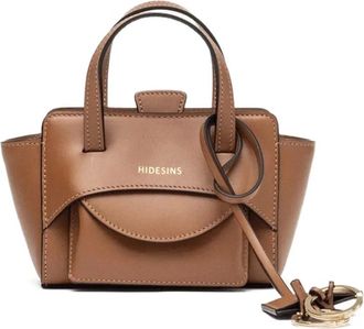 Hidesins XS shopper met omslag - Bruin