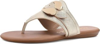 Aerosoles Glam Womens Sandals Soft Gold : 7.5 B - Medium, Leather