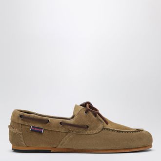 Sebago Owen Brown Taupe Suede Loafers