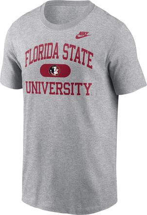 Nike Florida State Legacy Alma Mater Nike Mens College T-Shirt in Grey | N19906GFSH-7UG