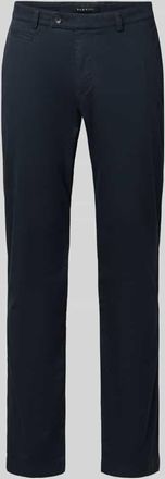 Bugatti Regular Fit Chino mit Ges&auml;&szlig;taschen in Marine, Gr&ouml;&szlig;e 32/30