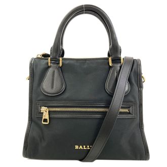 Bally Nylon Handbag (Pre-Owned)