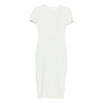Victoria Beckham Dames, Jurken, Groen, Maat: XS