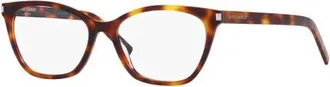 Saint Laurent 54mm Cat Eye optical glasses in Pink at Nordstrom