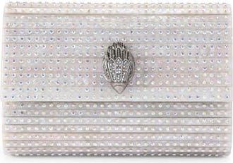 Kurt Geiger Party Eagle Crystal Clutch in Open White at Nordstrom Rack