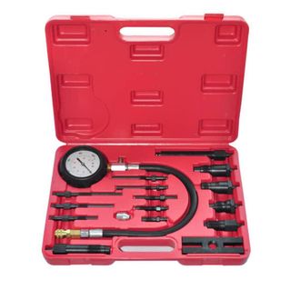vidaXL Kit Comprobador De Compresi&oacute;n De Motor De Diesel 17 Piezas Vidaxl