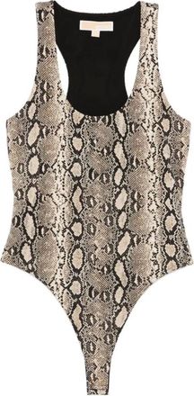 Michael Kors Tops, Dames, Beige, L, Beige Top voor Vrouwen