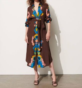Figue Loretta Dress In Espresso