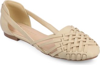 Journee Collection Women & apos;s Ekko Medium and Wide Width Flat Sandals