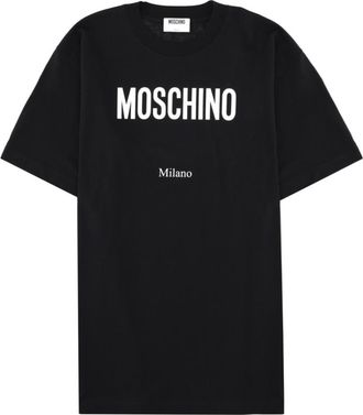 Moschino Black Crew Neck T-Shirt