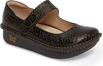 Alegria By Pg Lite Paloma Platform Mary Jane in Chestnut at Nordstrom, Size 38