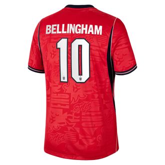 Nike Jude Bellingham England National Team 2026 Stadium Away Nike Mens Dri-FIT Soccer Jersey in Red | NN203947746-ENG