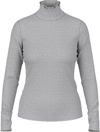 Marc Cain Slim coltrui - Dames - Coltruien - Grijs - XL - Katoen - Truien & Vesten