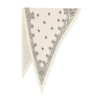 Destin Destin, Accessoires, Dames, Beige, ONE Size, Driehoek Stijl Oorbellen