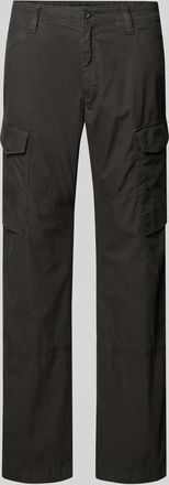 G-Star Straight Fit Cargohose mit Ges&auml;&szlig;taschen in Anthrazit, Gr&ouml;&szlig;e 31/32