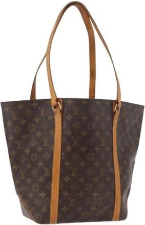 Louis Vuitton Pre-owned Vintage Tote Bag - Dames - Vintage Shopper - Bruin - ONE Size - Leer - Vintage