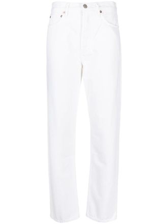 A Gold E Jeans Pinch a vita alta anni 90 - Bianco