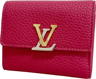 Louis Vuitton Raspberry Wallet (Tri-Fold) (Pre-Owned)